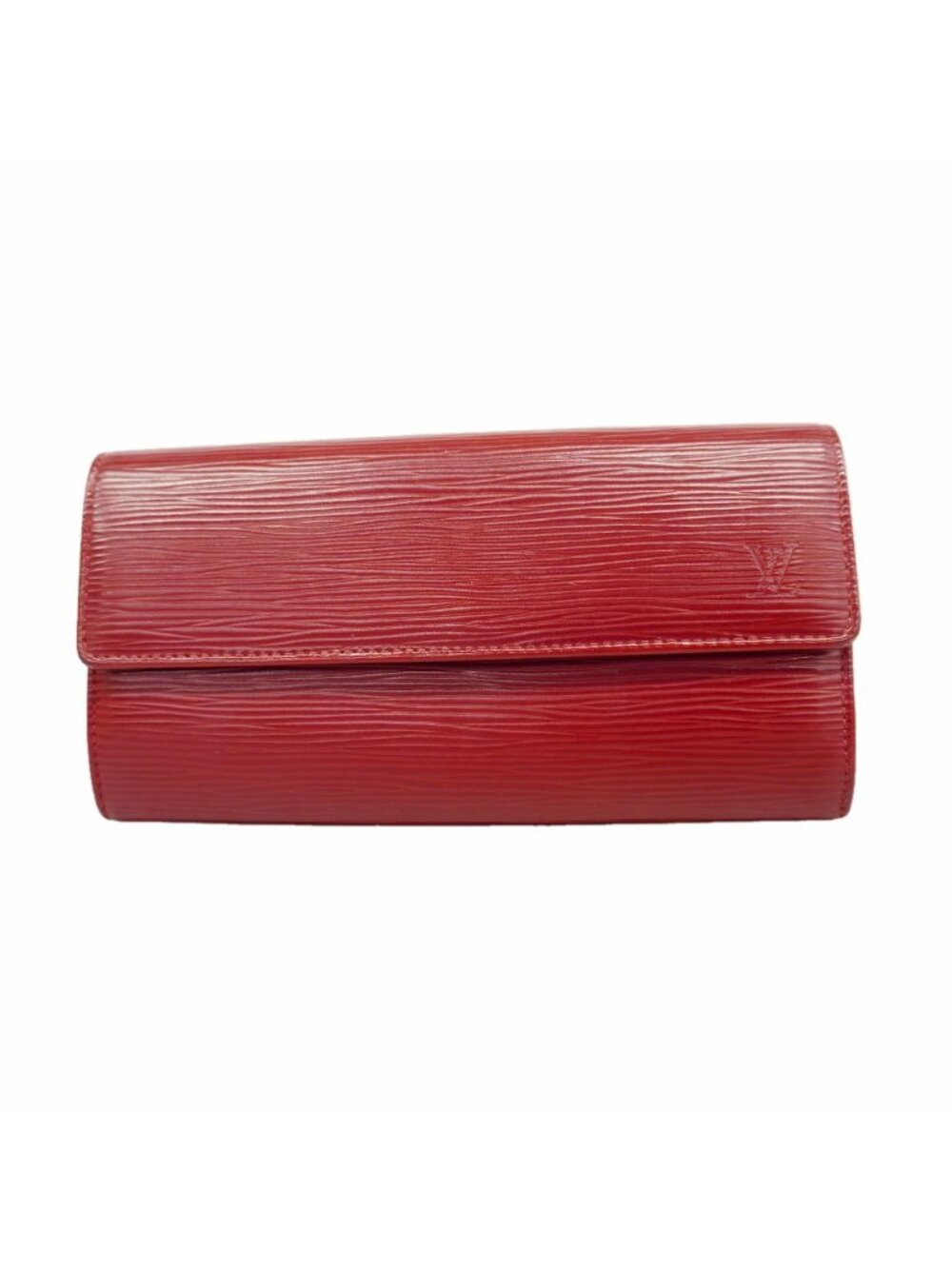 Louis Vuitton Wallet Epi Portefeuille Sarah Ruby
